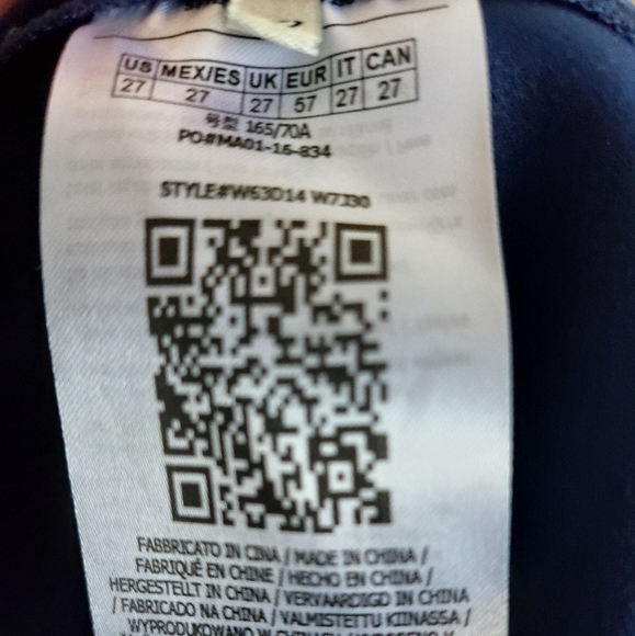 💥Host Pick💥Guess Size 27 " Waist S 8 UK Navy Pleated Front Skirt Side Zip - Picture 9 of 12